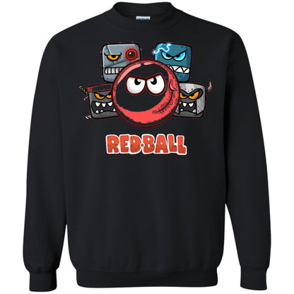 Red Ball 4 The Crew Game Lover T-shirt Black