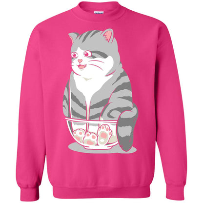 Cat Smile Cat Lover T-shirt Heliconia