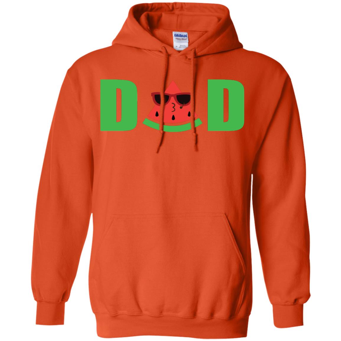 Dad Watermelon Funny Summer Melon Fruit Shirt For Daddy Orange