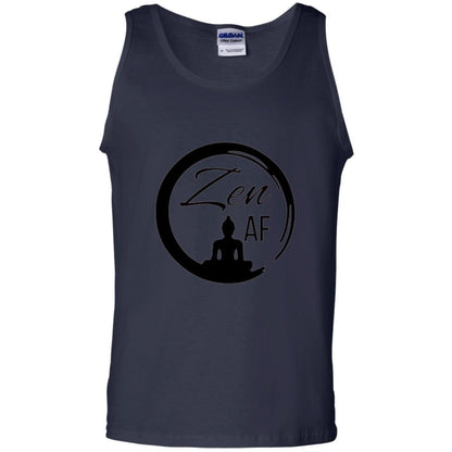 Zen Af Yoga Graphic T-shirt Navy
