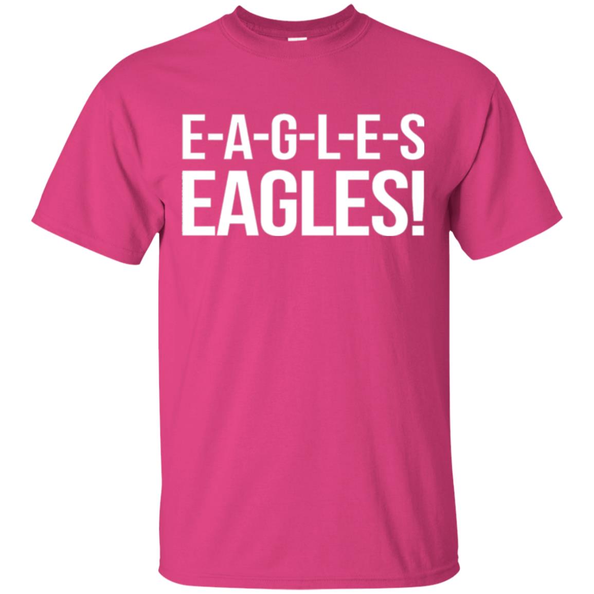 E-a-g-l-e-s Eagles Chant T-shirt Heliconia