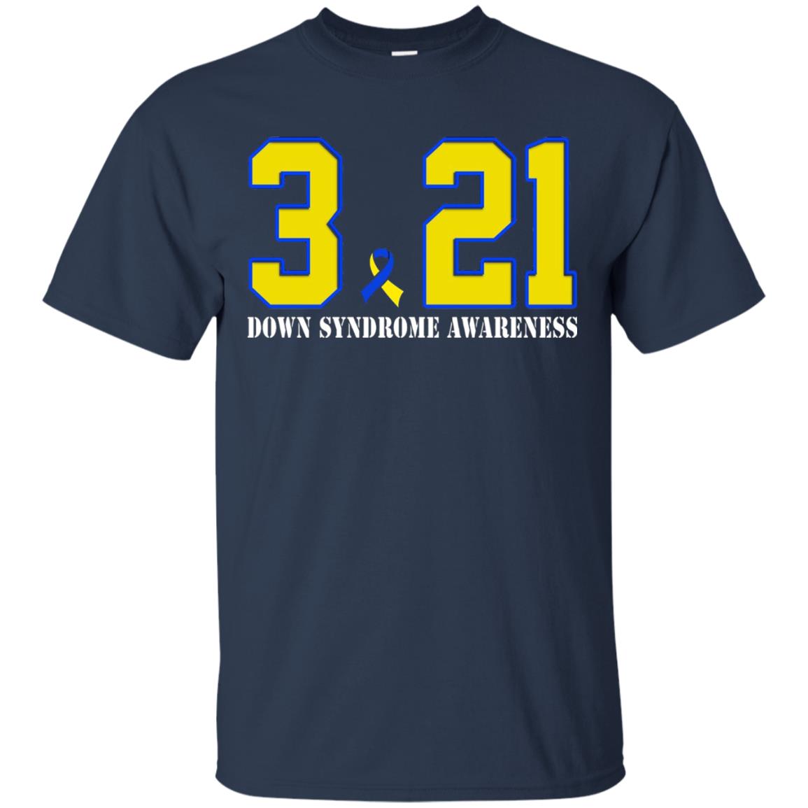 March 21st Down Syndrome Awareness T-shirt Navy