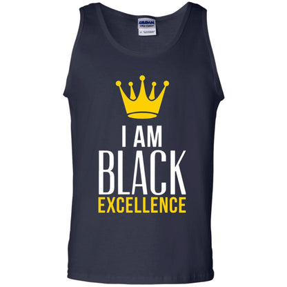 Black Excellence T-shirt Melanin Poppin_ Queen King Navy