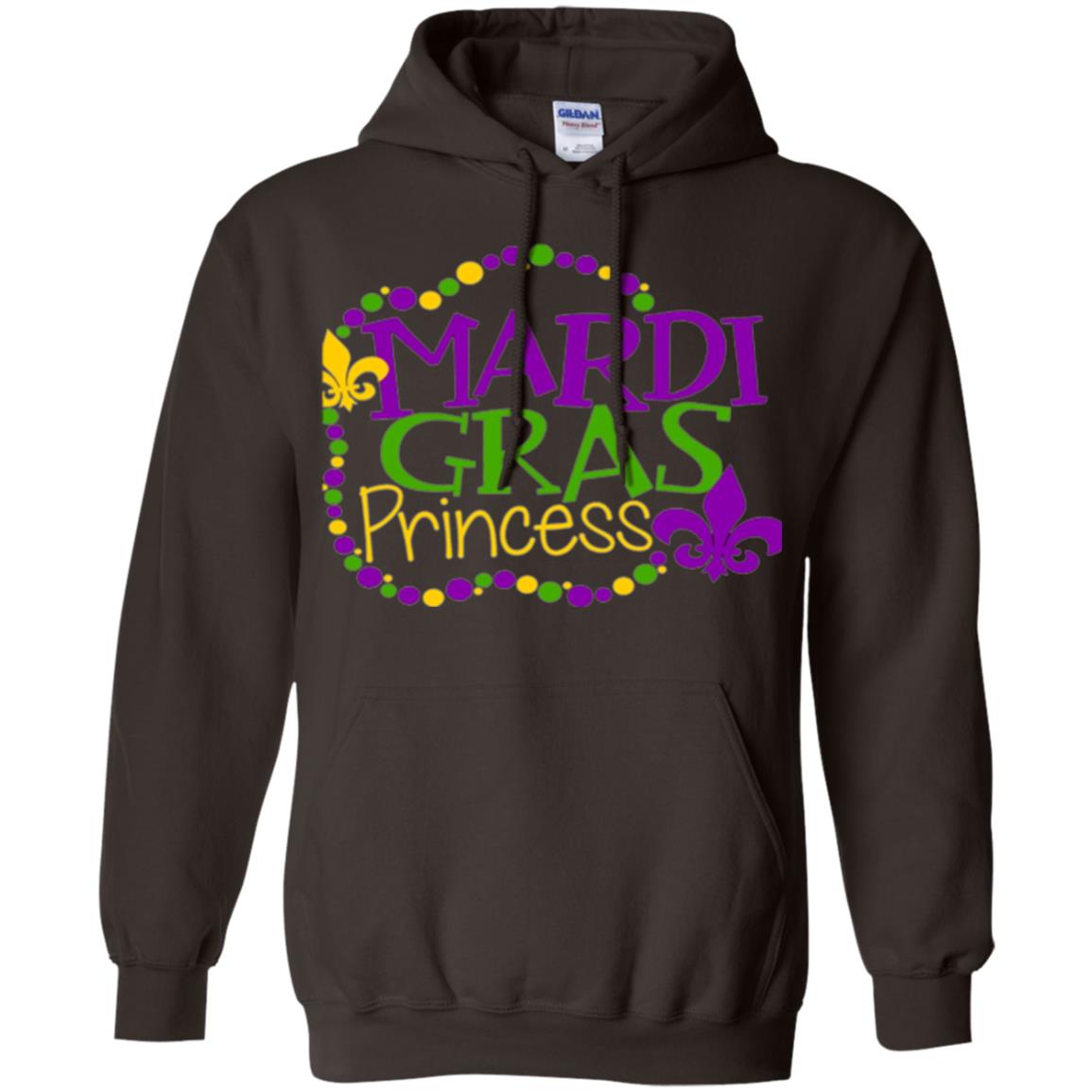 Mardi Gras Princess T-shirt Dark Chocolate