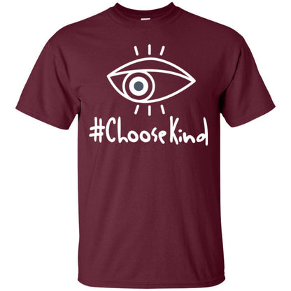 Anti Bullying T-shirt Choosekind Maroon