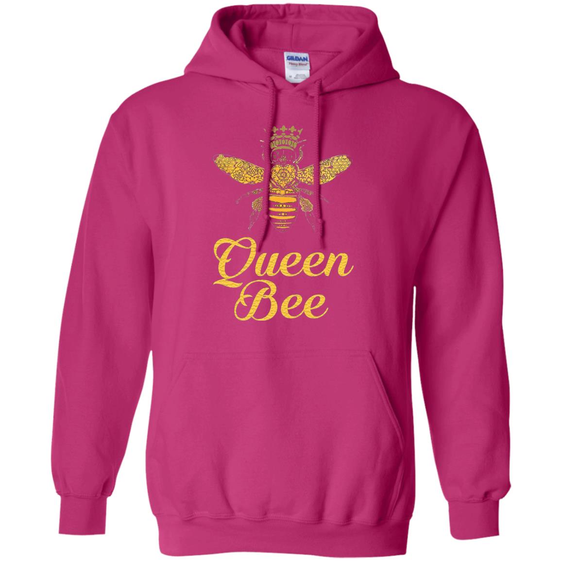 Bee Lover T-shirt Queen Bee Crown T-shirt Heliconia