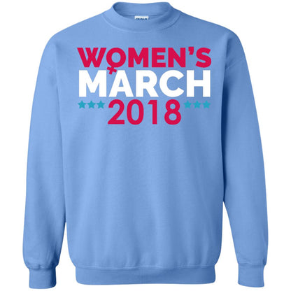 Women_s Right T-shirt Women_s March January 20 2018 Carolina Blue