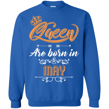 Brithday T-Shirt Queen Are Born In May Royal