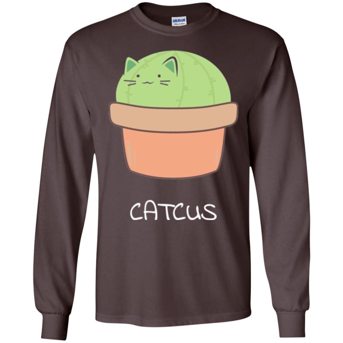 Cat Lovers T-shirt Catcus Dark Chocolate