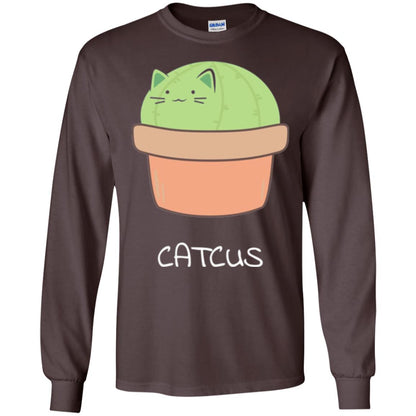Cat Lovers T-shirt Catcus Dark Chocolate