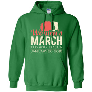 Women's March Los Angeles January 20 2018 Women's Right T-shirt