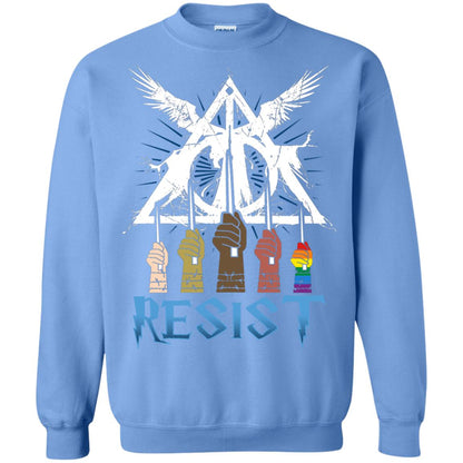 Resist Harry Potter Fan T-shirt Carolina Blue