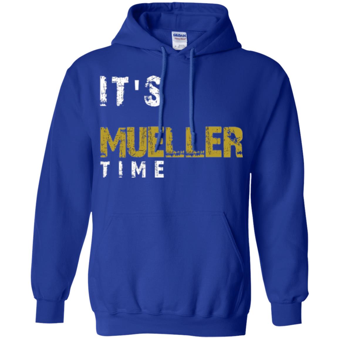 Anti Trump Resist T-shirt It_s Mueller Time Royal