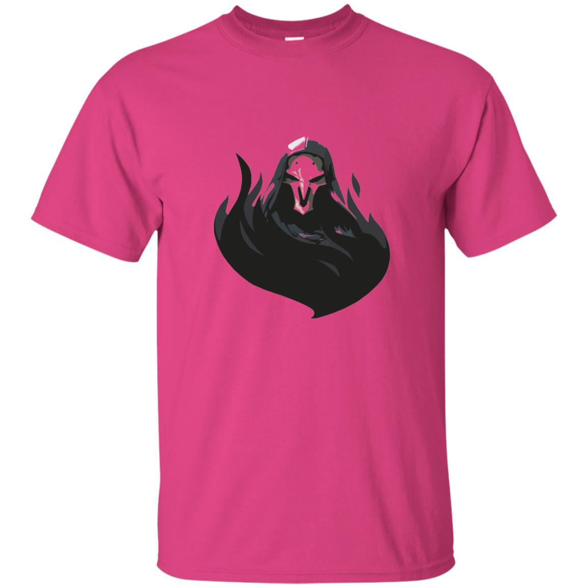 Overwatch Reaper Blossom Spray T-Shirt Heliconia
