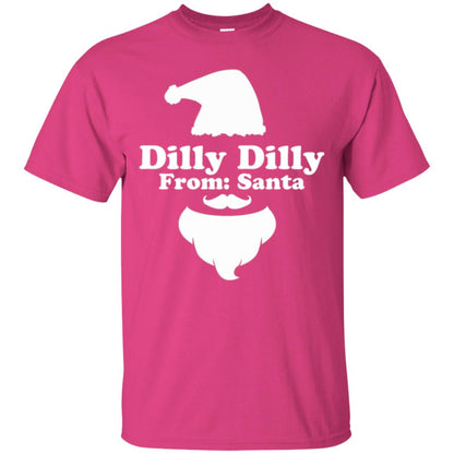 Christmas T-shirt Dilly Dilly From Santa Heliconia