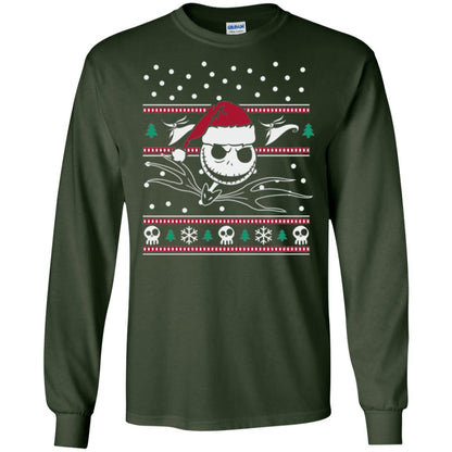 Disney Nightmare Before Christmas Holiday Christmas T-shirt Forest Green