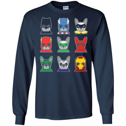 Dog Lover T Shirt Bulldog Bulldogs Heroes Navy