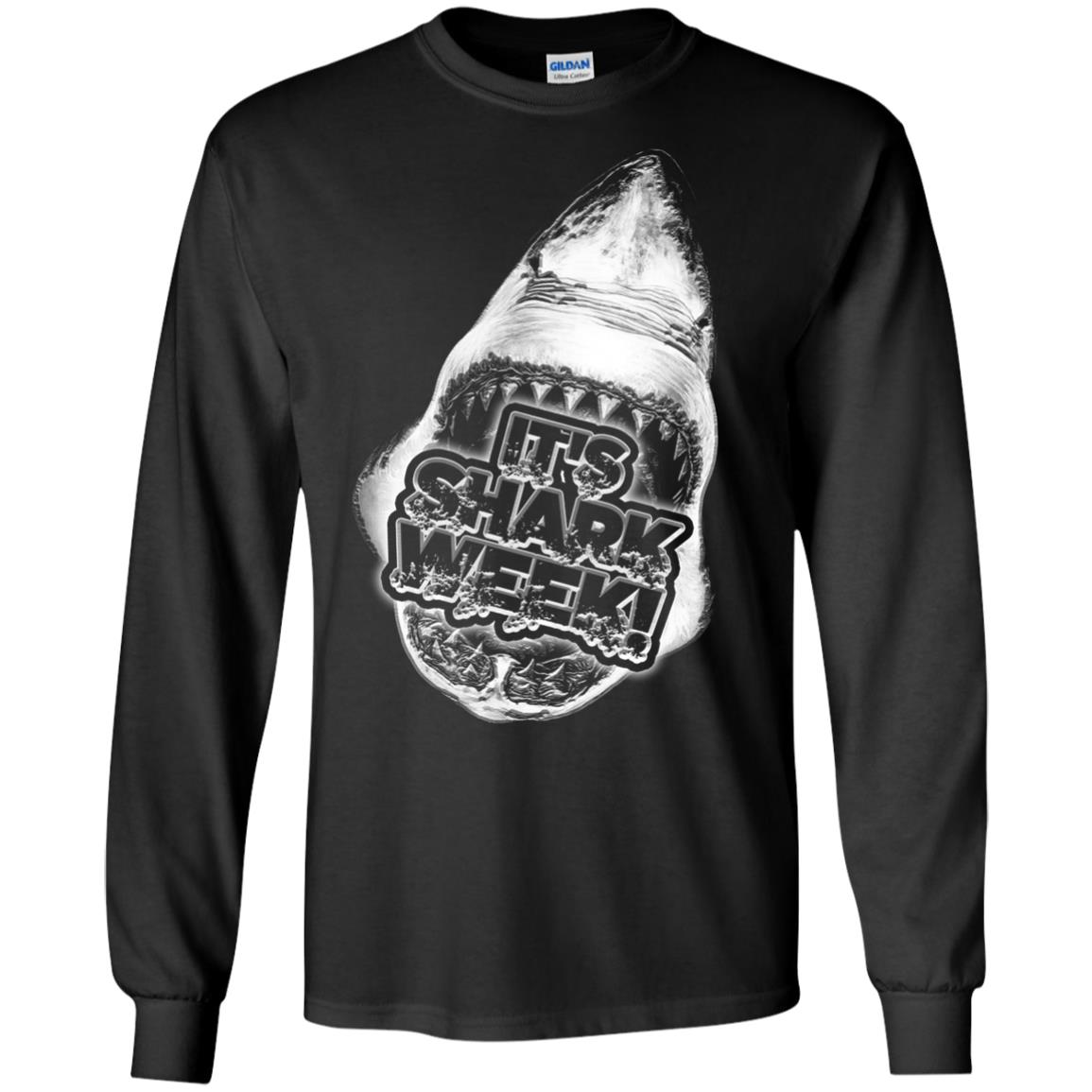 Every Day Of Shark Week T-shirt 2018 Black