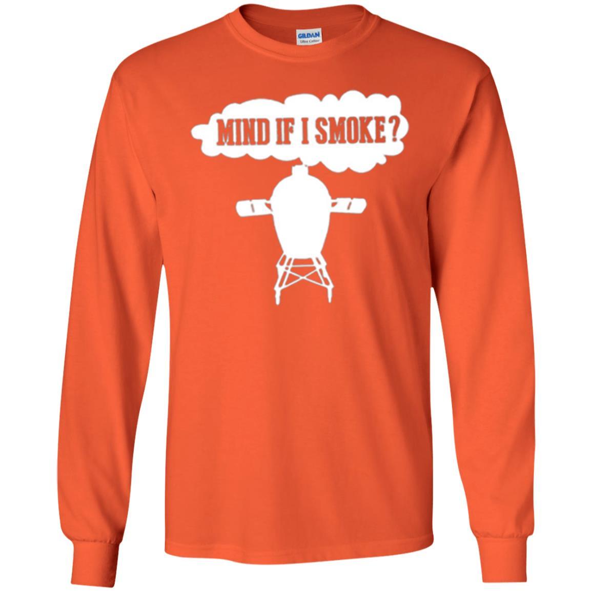 Outdoor Smoker T-shirt Mind If I Smoke