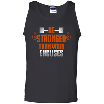 Be Stronger Than Your Excuses Fitness T-shirt Black