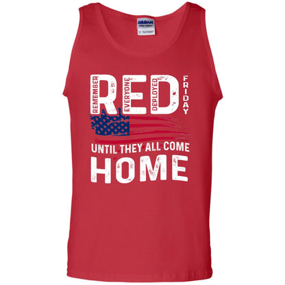 Nation Wear Red Day T-shirt Red Friday Until They All Come Home Red