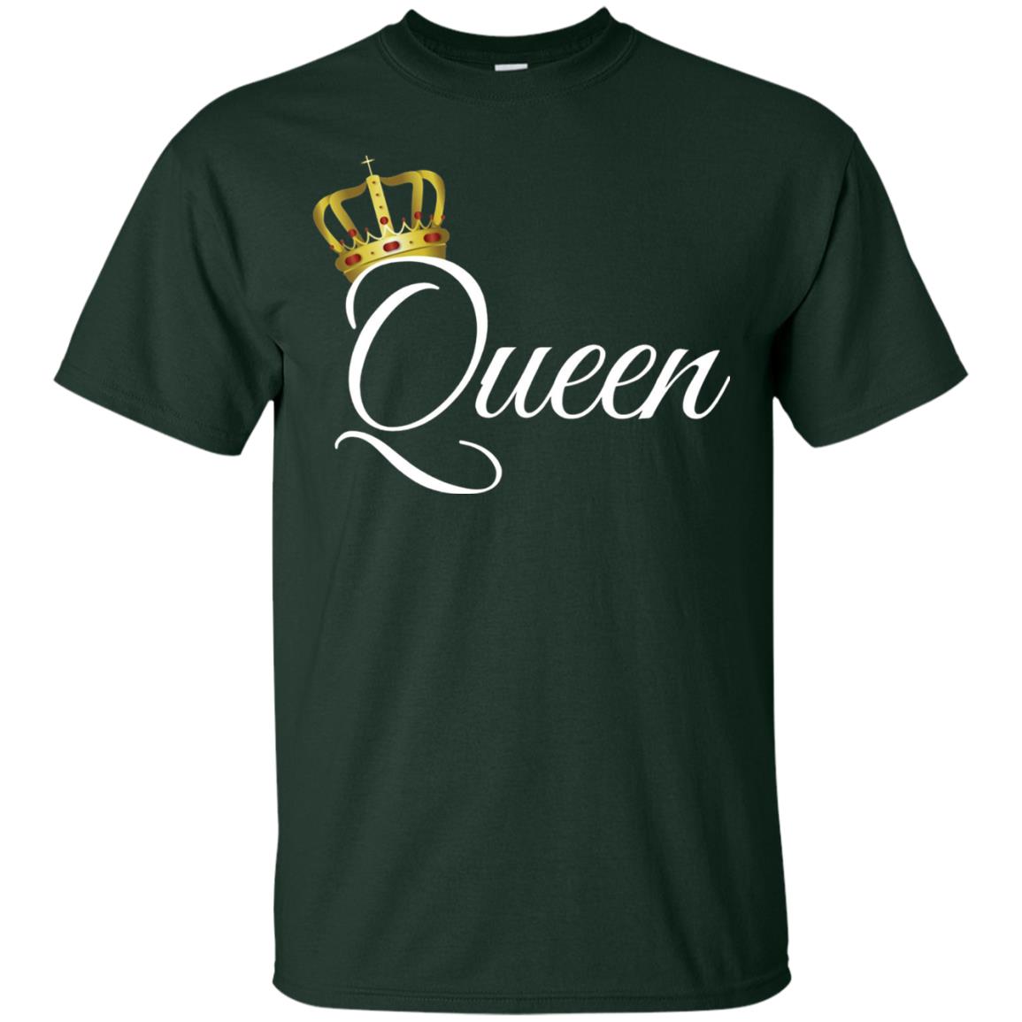 King And Queen T-shirt Matching Couple Outfits Forest