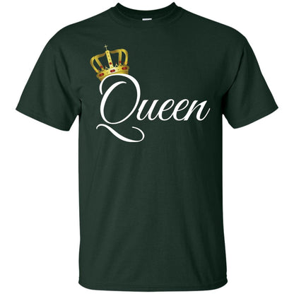 King And Queen T-shirt Matching Couple Outfits Forest