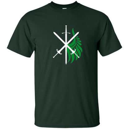 Battle Wings Of Medieval Victory T-shirt Forest