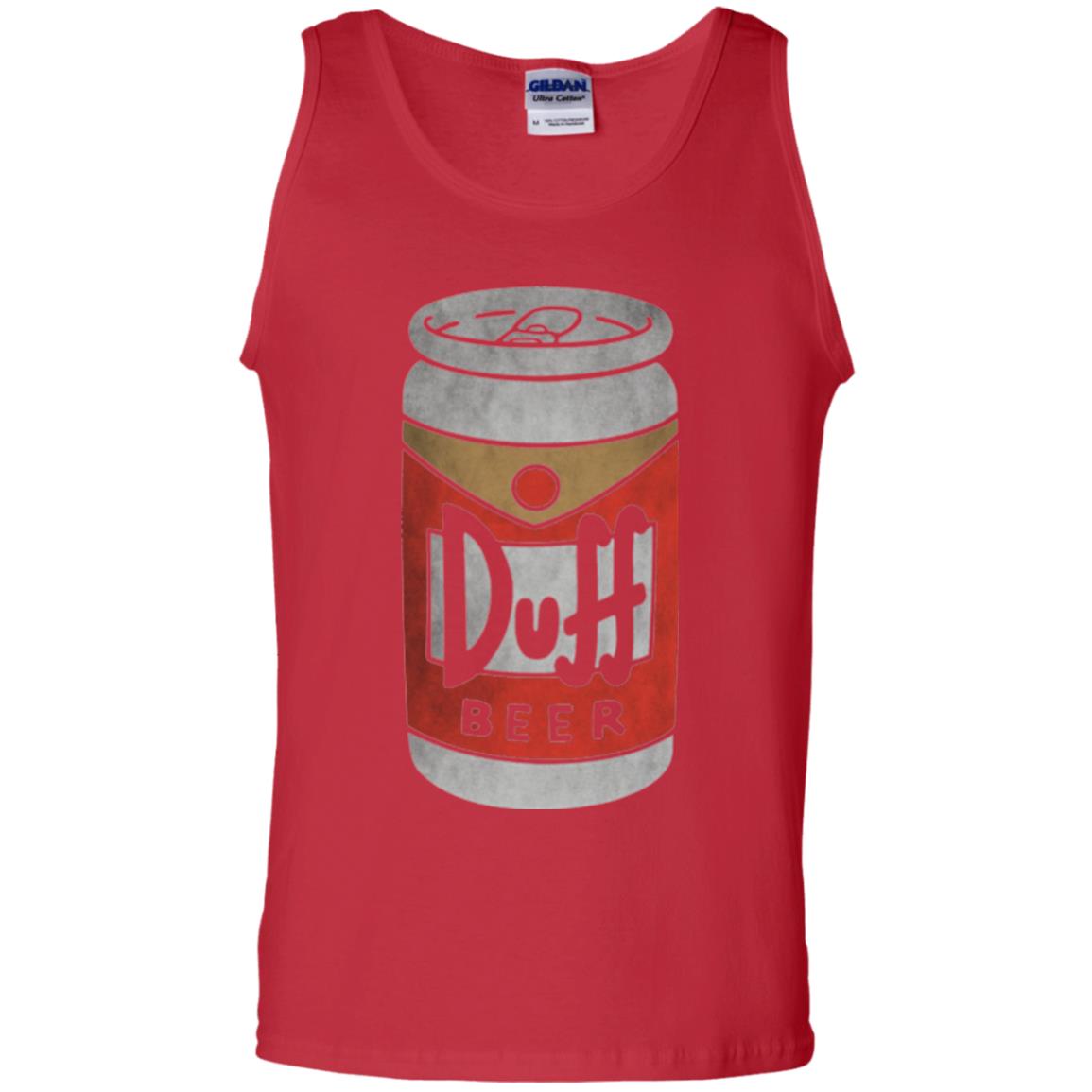 Beer Lovers T-shirt Duff Beer Red