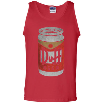 Beer Lovers T-shirt Duff Beer Red