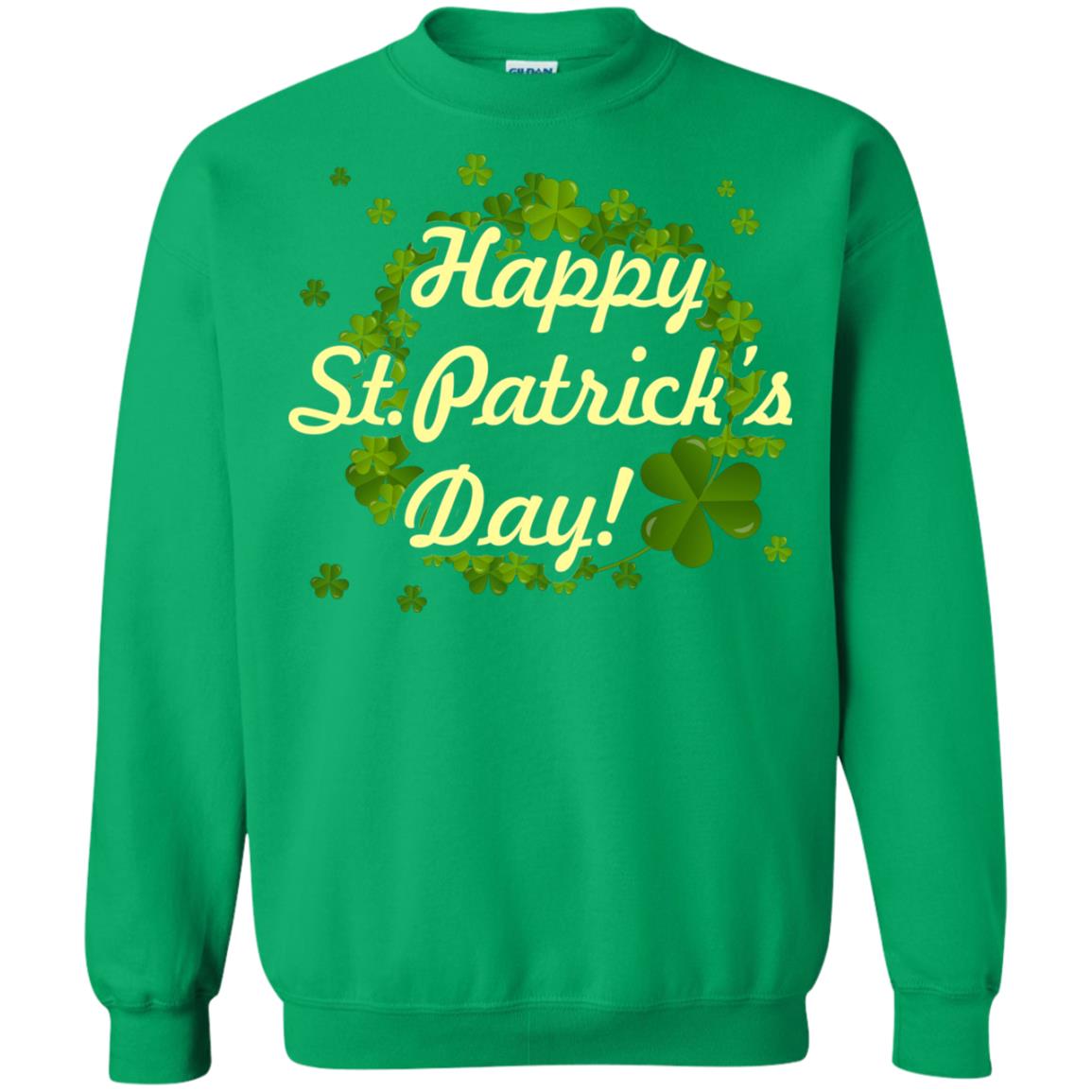 Happy St.patricks Day Shamrocks T-shirt Irish Green