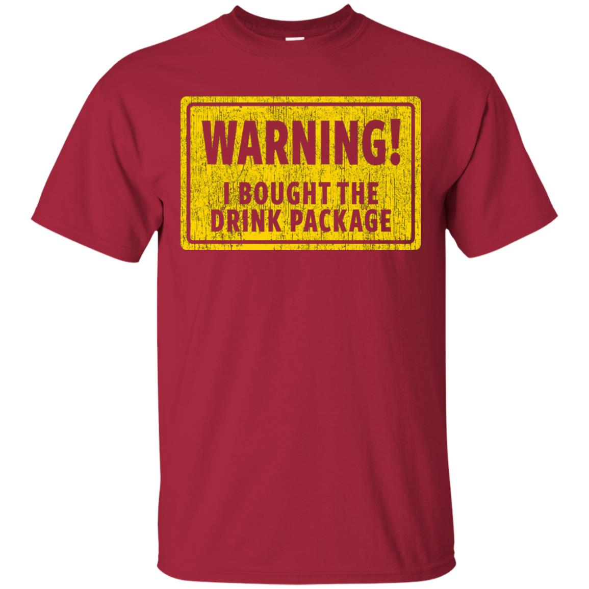 Funny Cruise Ship T-shirt Caribbean Vacation Partiers Cardinal