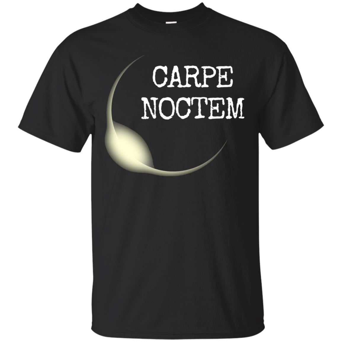 Carpe Noctem Lunar Eclipse T Shirt Black