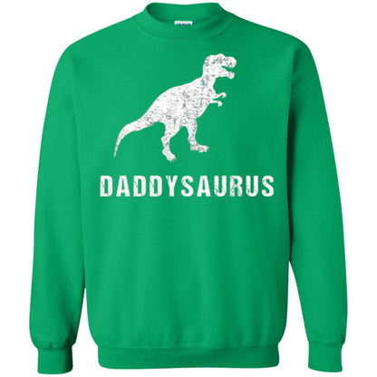 Dad T-shirt Daddysaurus Irish Green