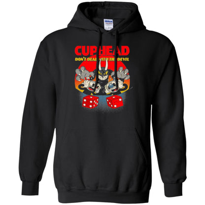 Video Game T-shirt Cuphead And Mugman Devil_s Dice Black