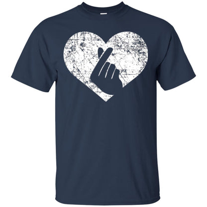 Lifestyle T-shirt Heart Hand Navy