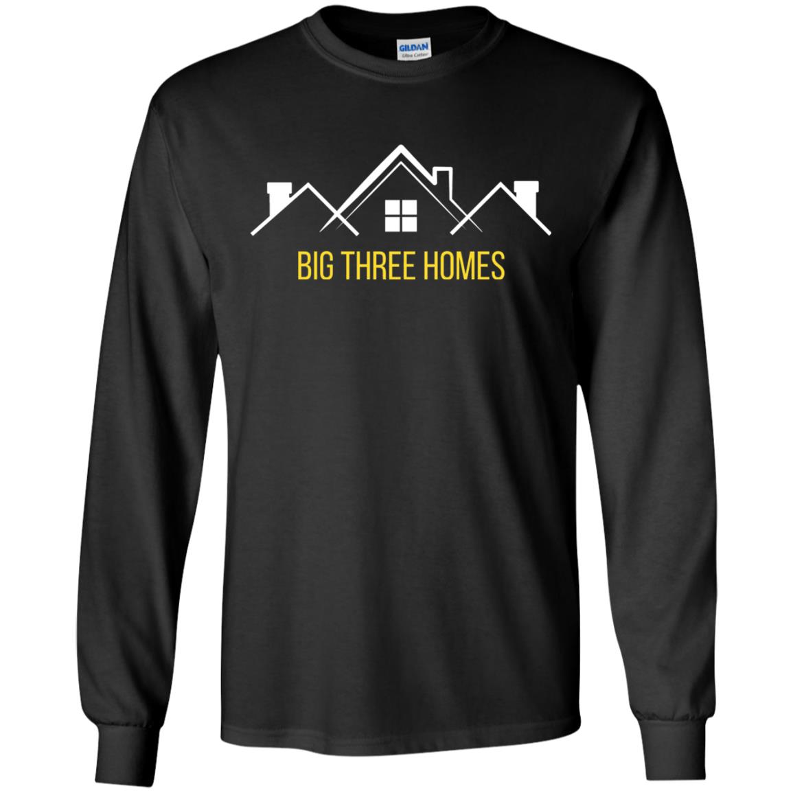 Big Three Homes Big Three Is Us Kevin Kate Randall T-shirt Black