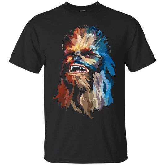 Chewbacca Art T-shirt Black