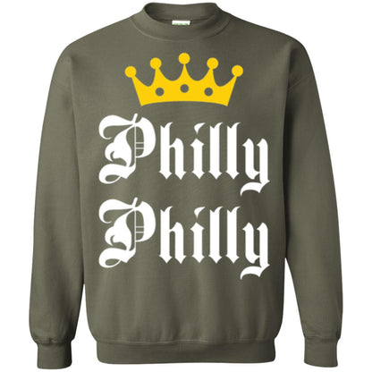 Football Lover T-shirt Philly Philly Philadelphia Football Fan Military Green