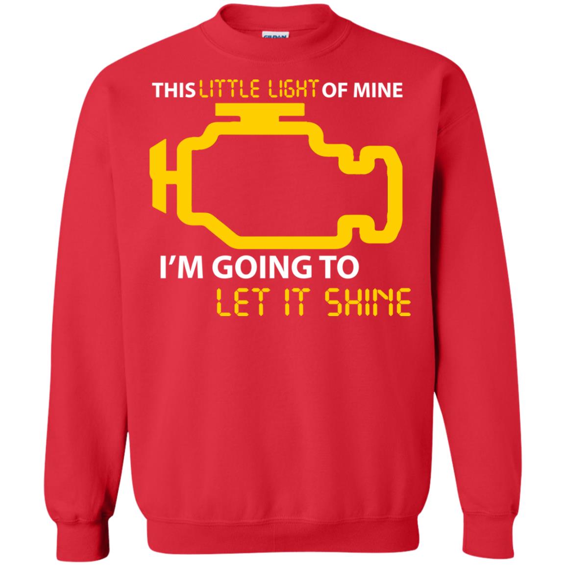 Engineer T-shirt This Little Light Of Mine Red