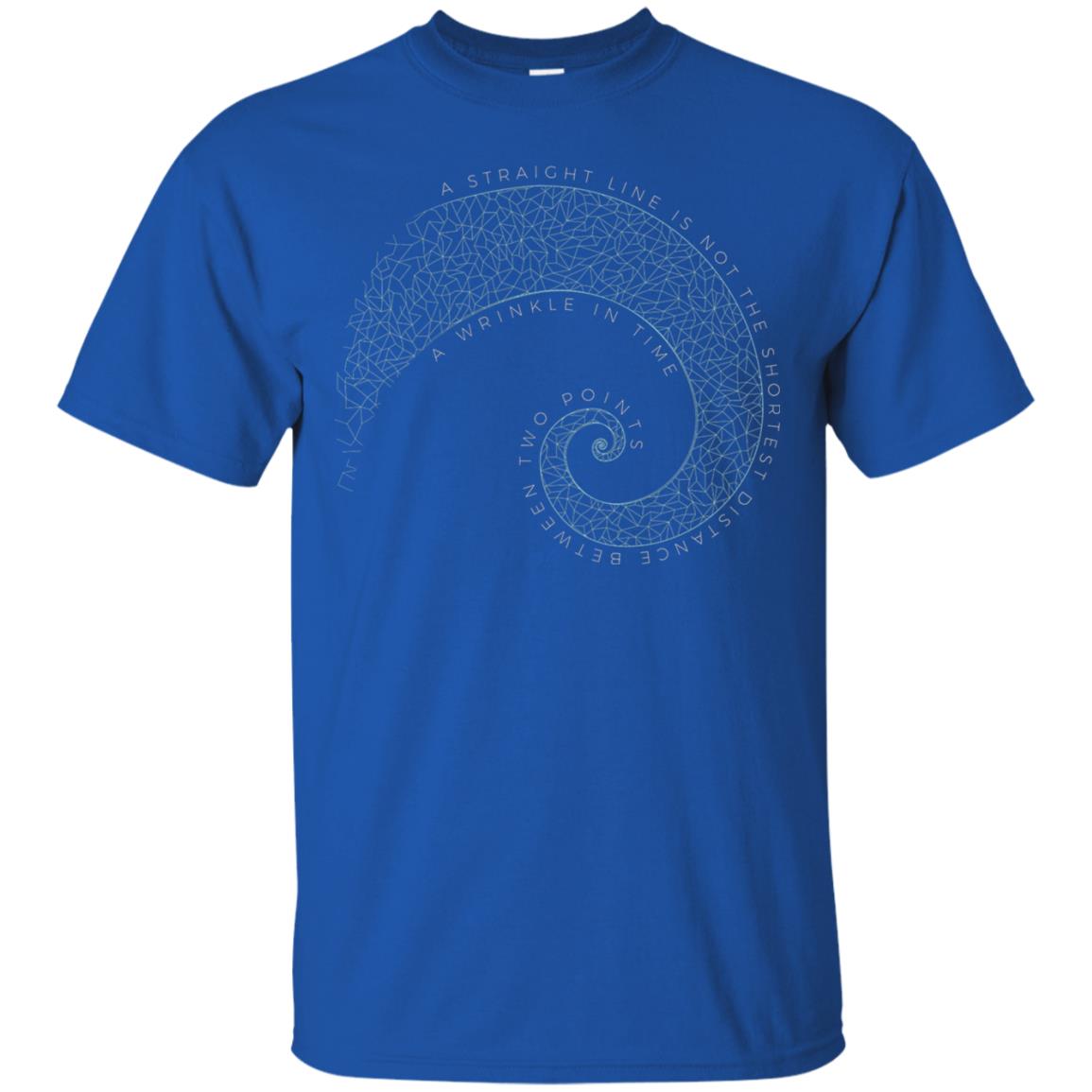 A Wrinkle In Time A Straight Line Movie Lover T-shirt Royal