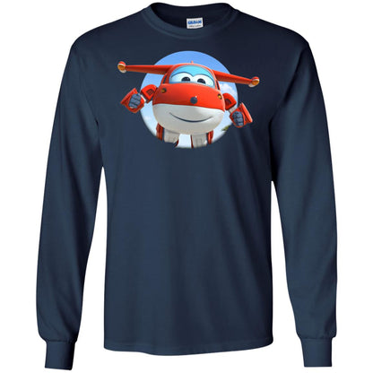 Super Wings Jett Movie Lover T-shirt Navy