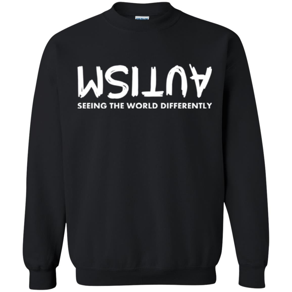 Pround Autism Shirt Seeing The World Differently Black