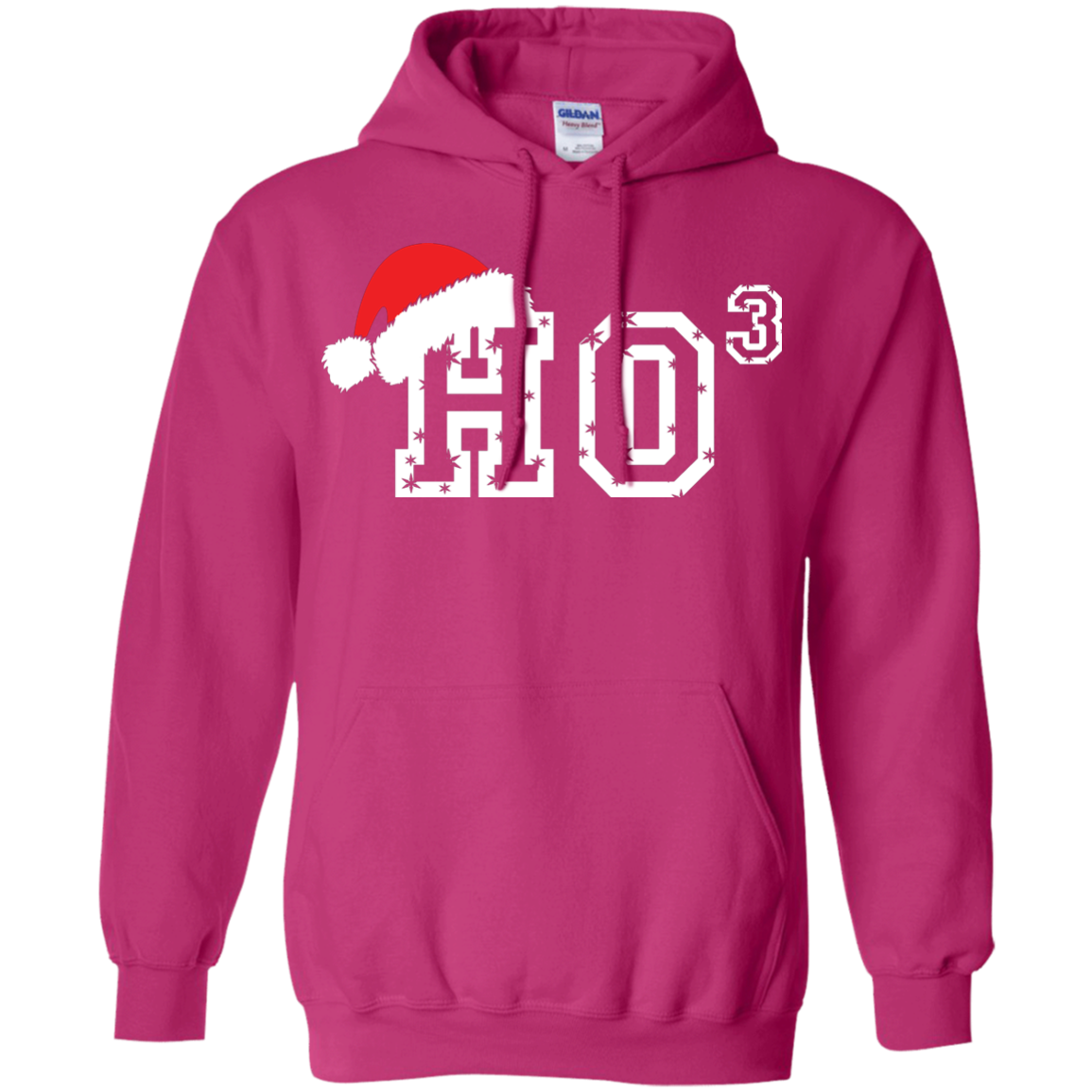 Christmas T-Shirt Ho Ho Ho Heliconia