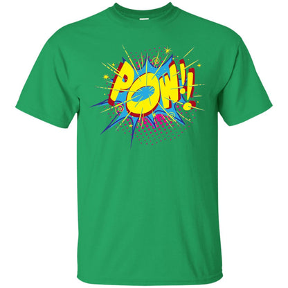 Pow Comic Sound Effect Shirt Irish Green