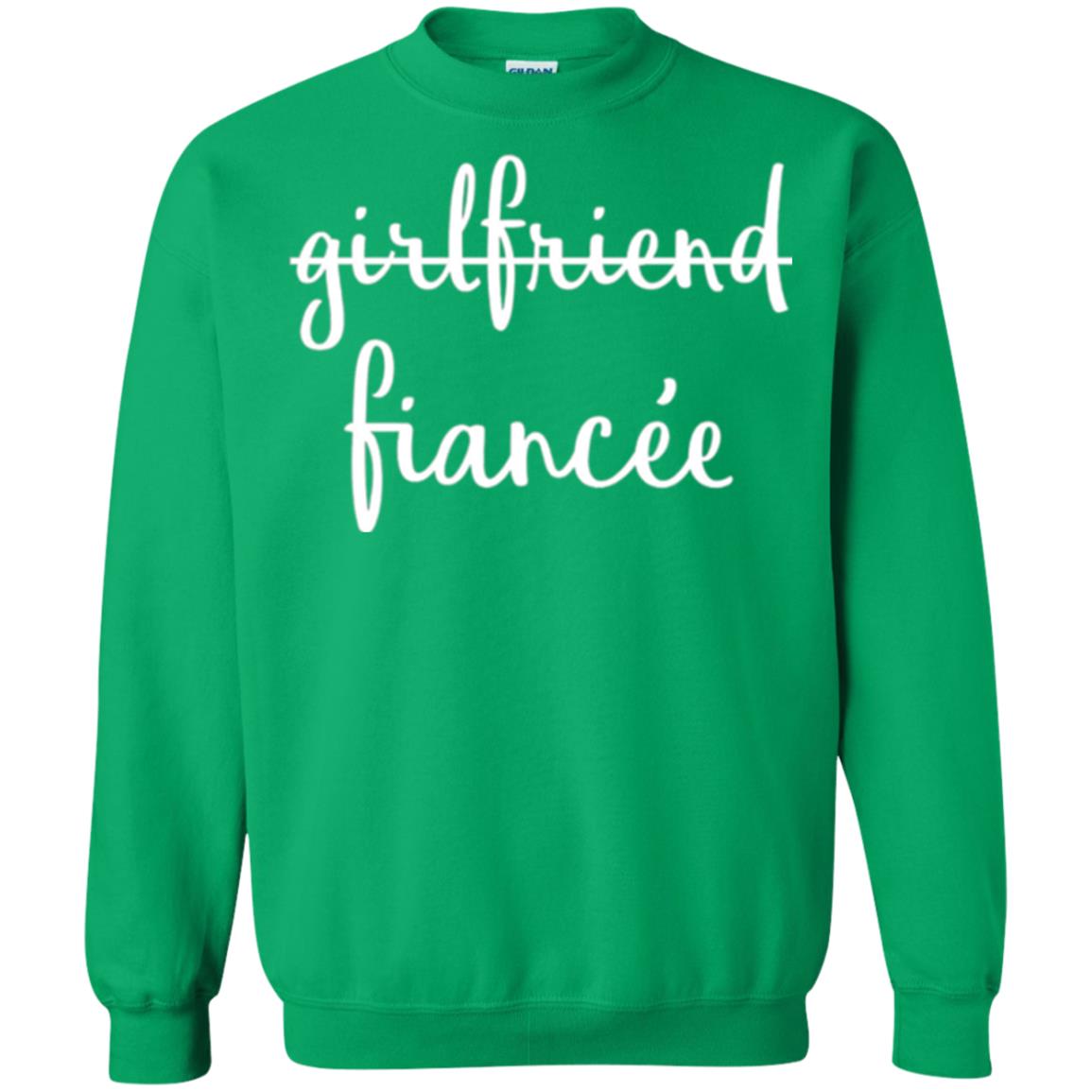 Fiance Engagement Party T-shirt Girlfriend Fiancee Irish Green