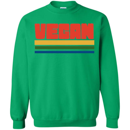 Vegan T-shirt Retro Style Veganism Irish Green