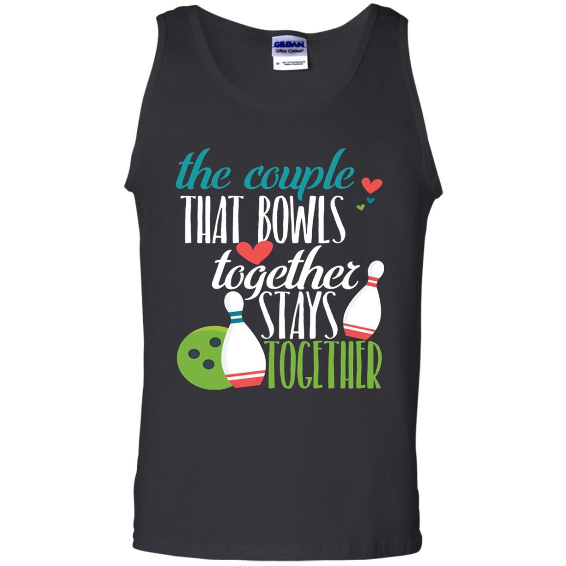 Bowler Shirt The Couple That Bowls Together Stay Together Black