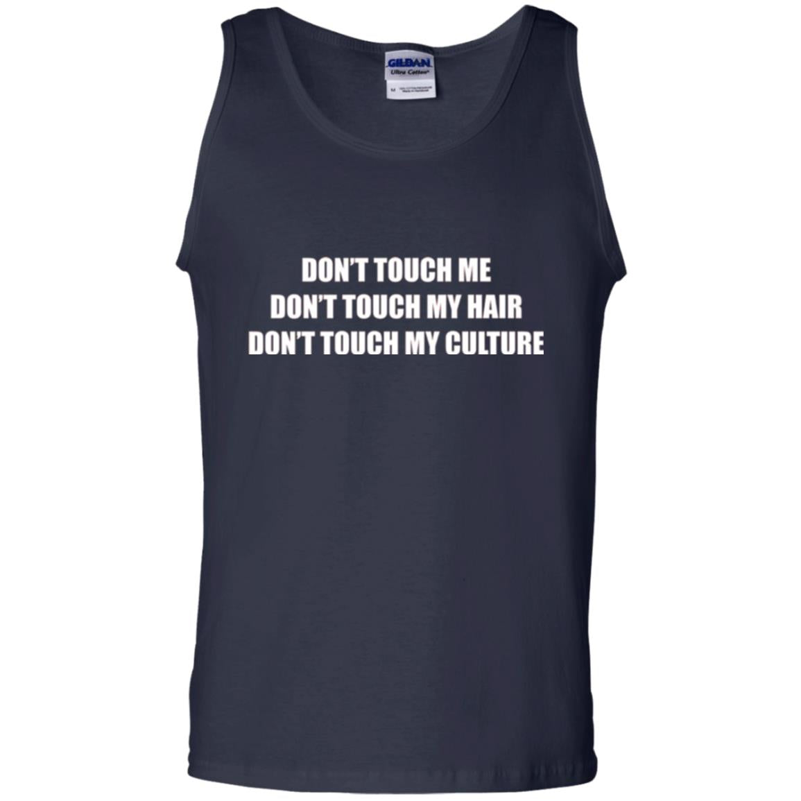 Don_t Touch Me Don_t Touch My Hair T-shirt Navy