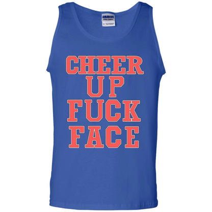 Cheer Up Face Shirt Royal